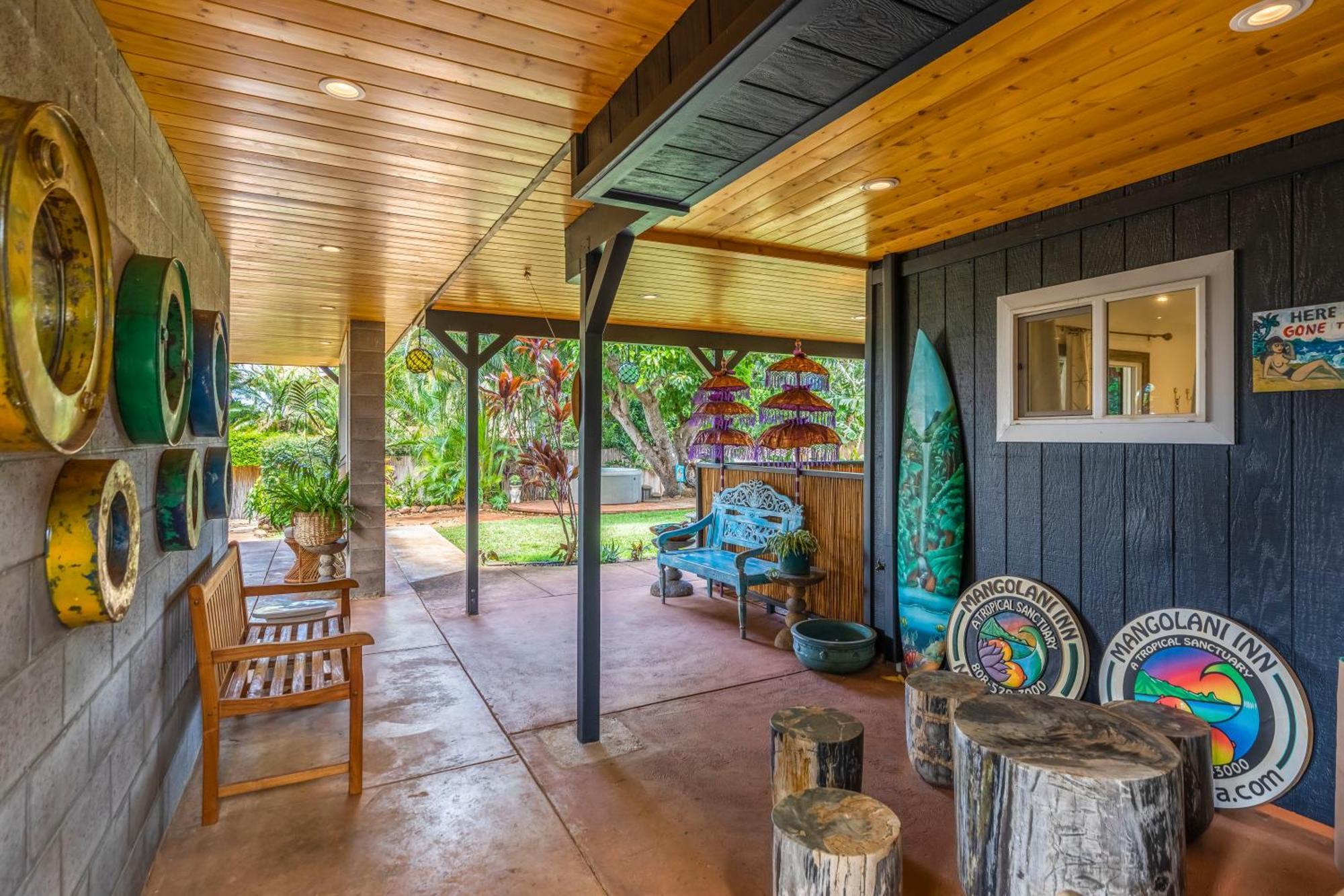 King Room-Mangolani Inn Paia Eksteriør billede
